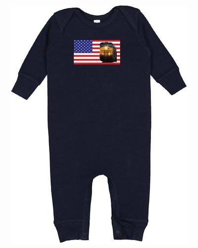 Infant Baby Rib Coverall