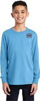 Port & Company Youth Long Sleeve Core Cotton Tee.